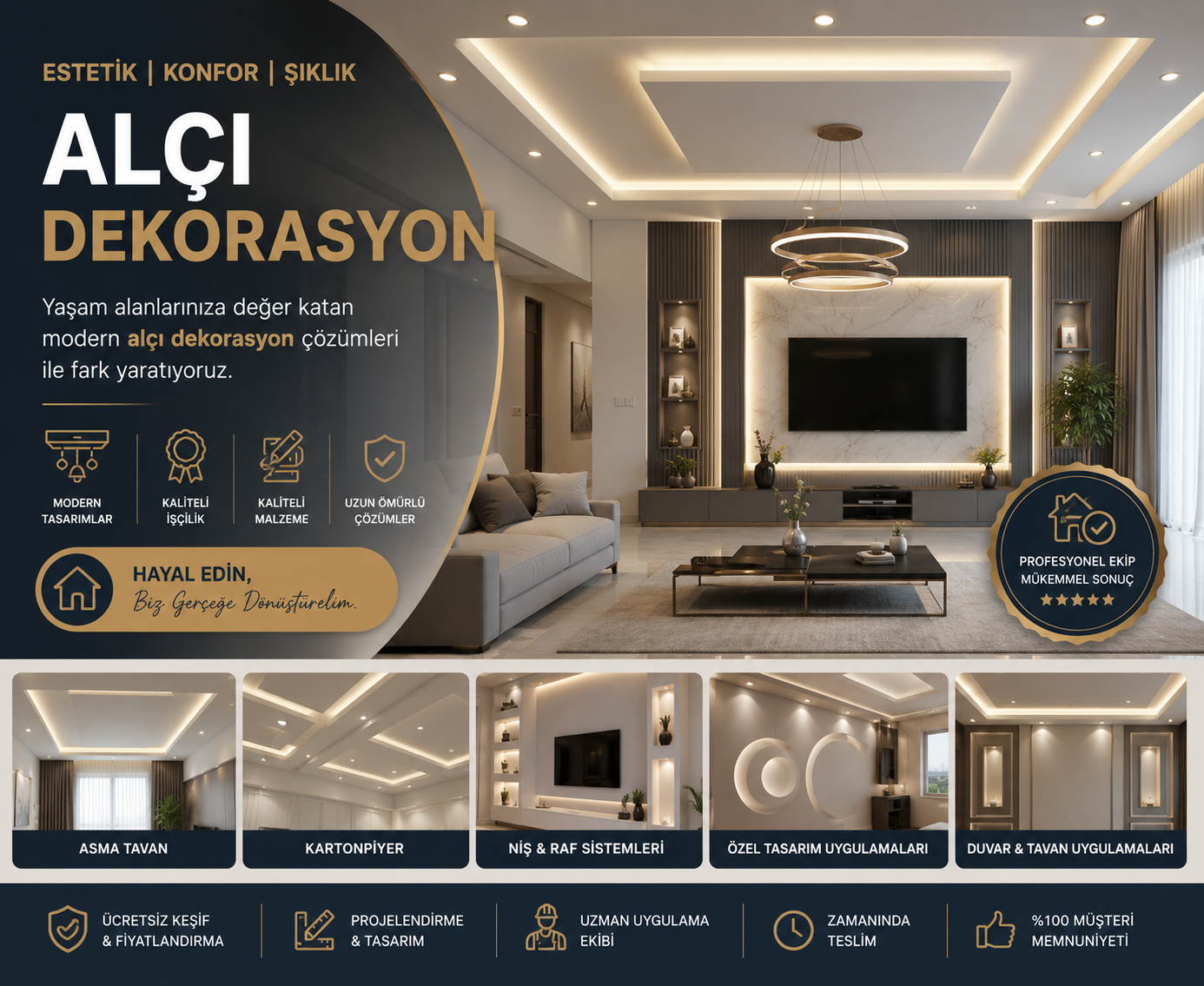 Alçı Dekorasyon